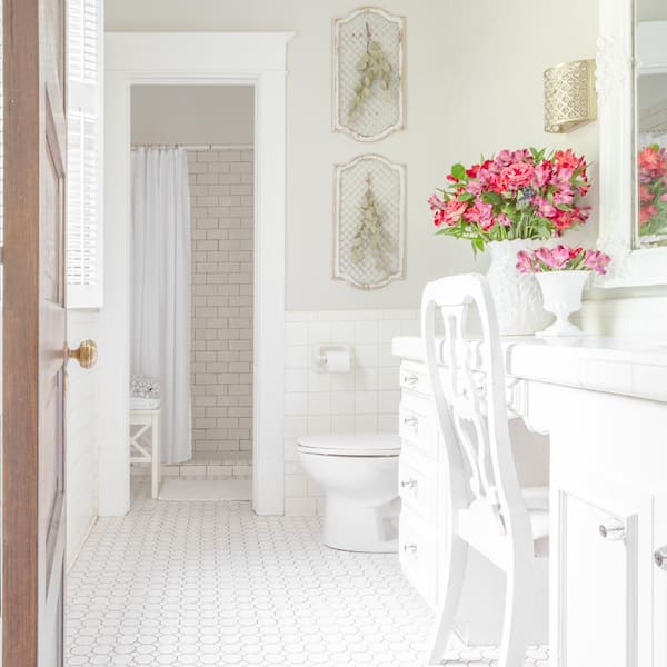 Jeffrey Court Fresh White 3 in. x 6 in. Glossy Ceramic Single