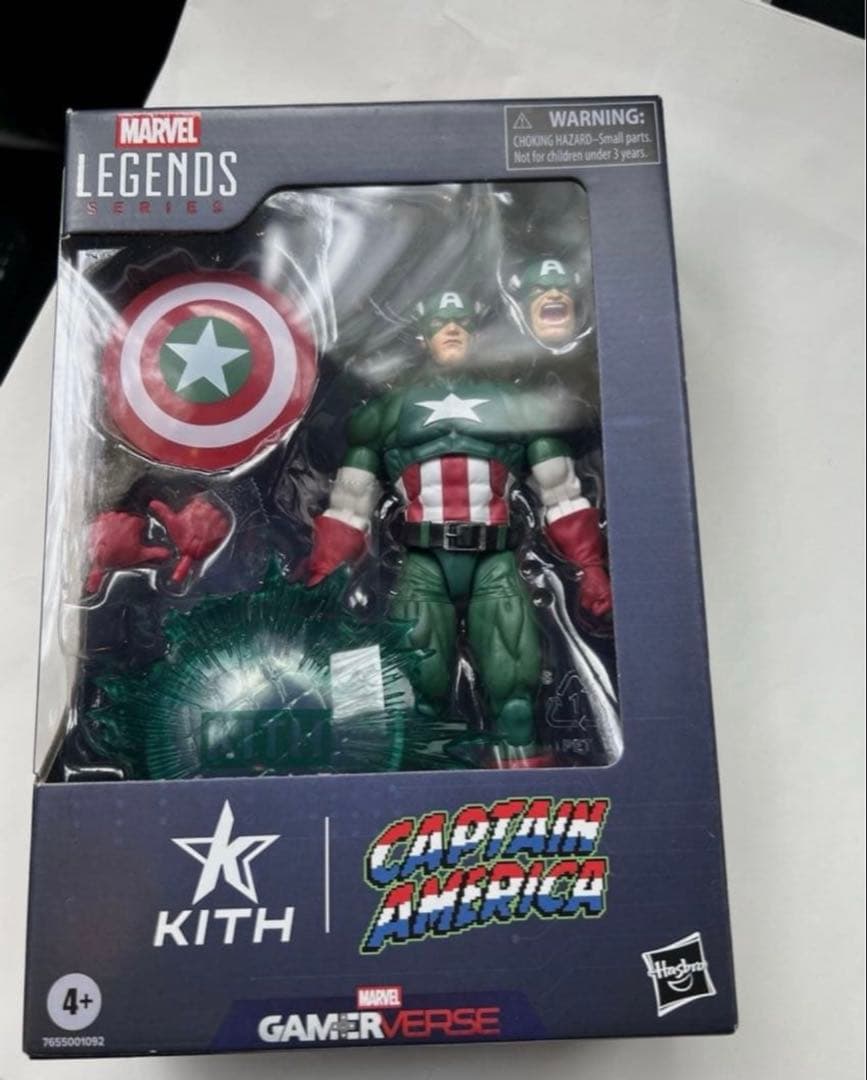 KITH キャプテン・アメリカ アクションフィギュア Amazon | (Hasbro)MARVEL マーベルスタジオ キャプテン・アメリカ